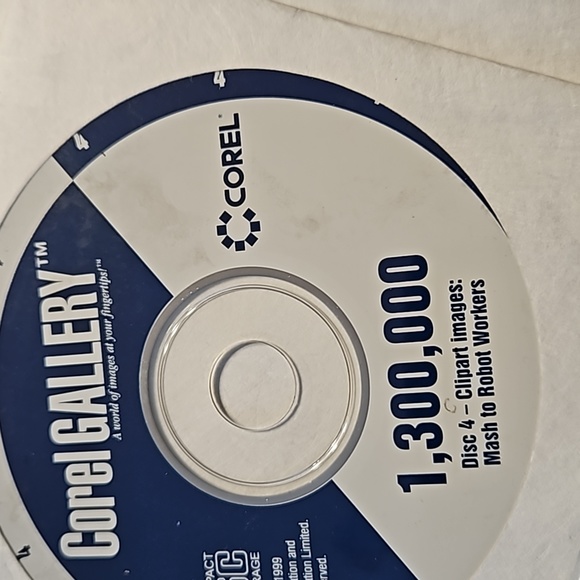 Corel Gallery Clip ART Win 95/98 Images Photos  New without box PC Cd-Rom - Picture 4 of 16